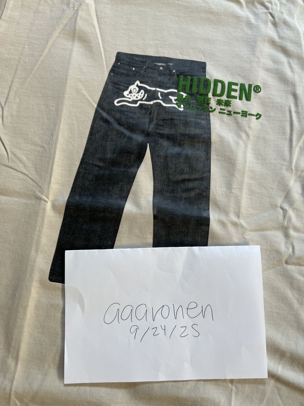 Billionaire Boys Club × HIDDEN BBC x Hidden Archive Tee Size US S / EU 44-46 / 1 - 2 Thumbnail
