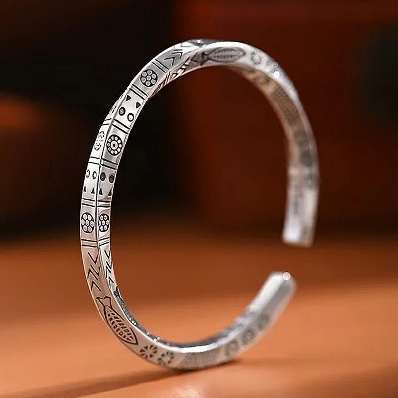 Jewelry Retro Symbols Bracelet Size ONE SIZE - 1 Thumbnail