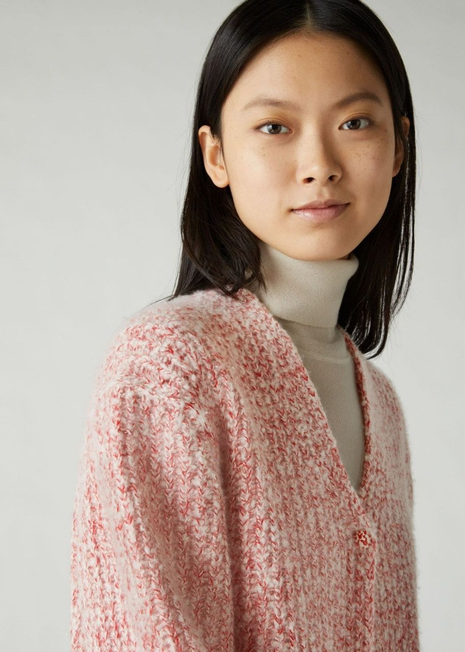 Loro Piana o1srvl11e0524 Cardigan in Pink Size S / US 4 / IT 40 - 4 Thumbnail
