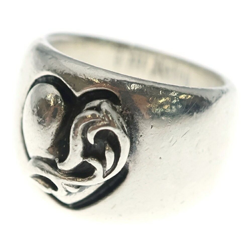 Chrome Hearts Chrome Hearts Heart Band Ring (silver) Size ONE SIZE - 1 Thumbnail