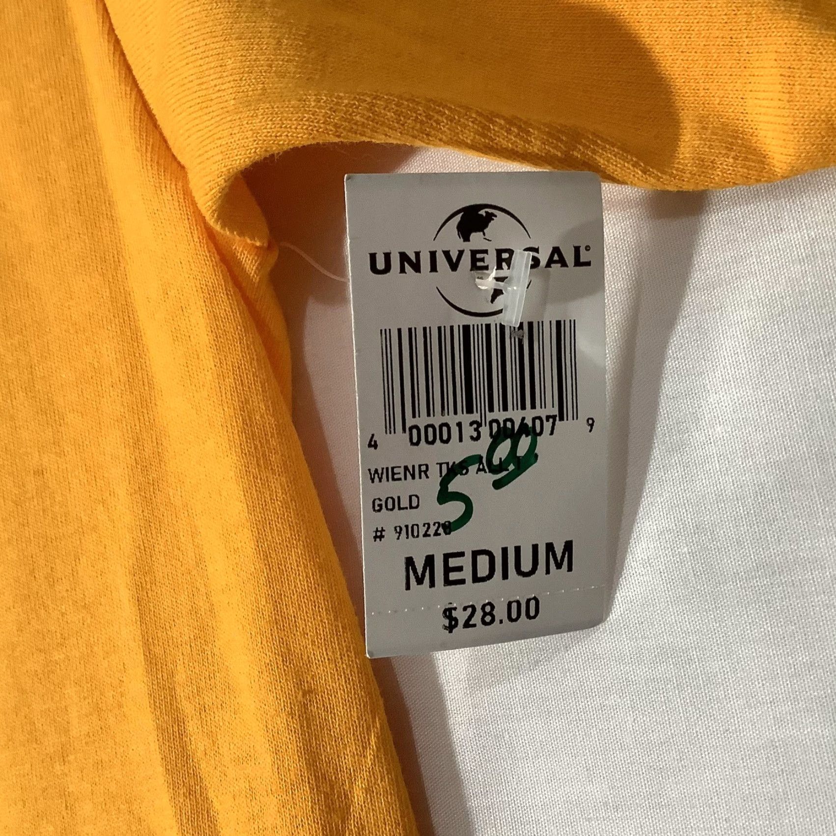 Alife Secret Life Of Pets Shirt Mens Medium Gold Wiener Takes All Graphic Tee Size US M / EU 48-50 / 2 - 4 Thumbnail