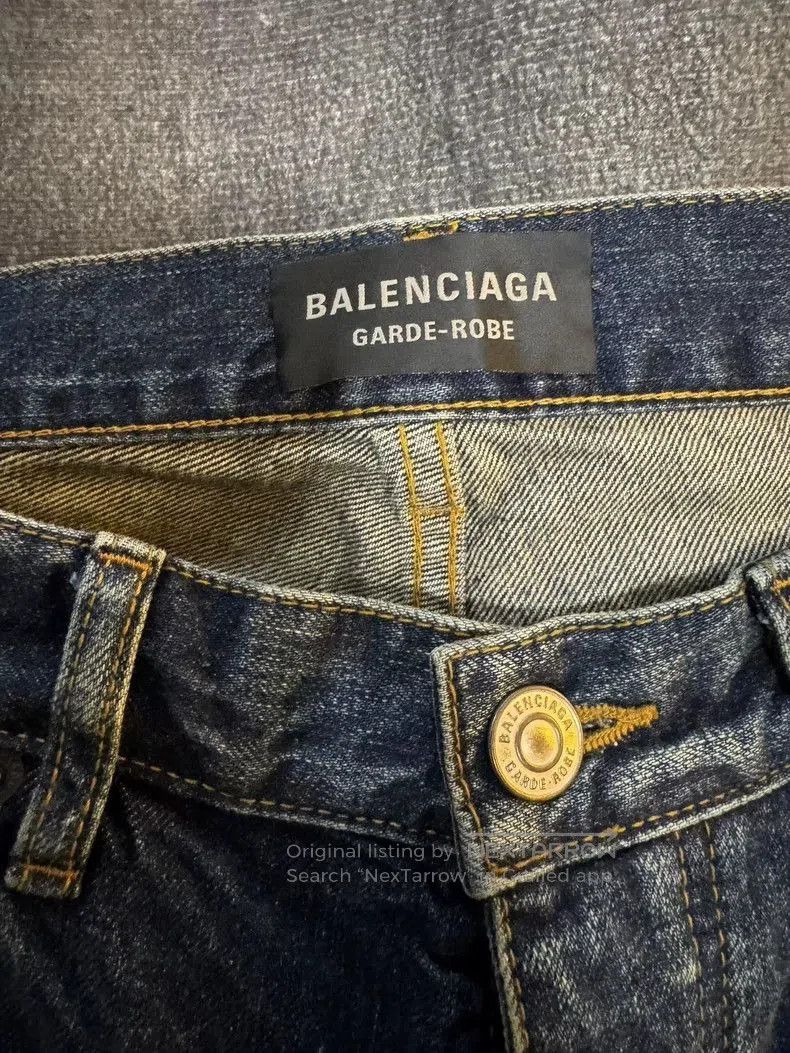Balenciaga Balenciaga SS25 Colorblock Denim Jeans. Size US 26 / EU 42 - 5 Thumbnail