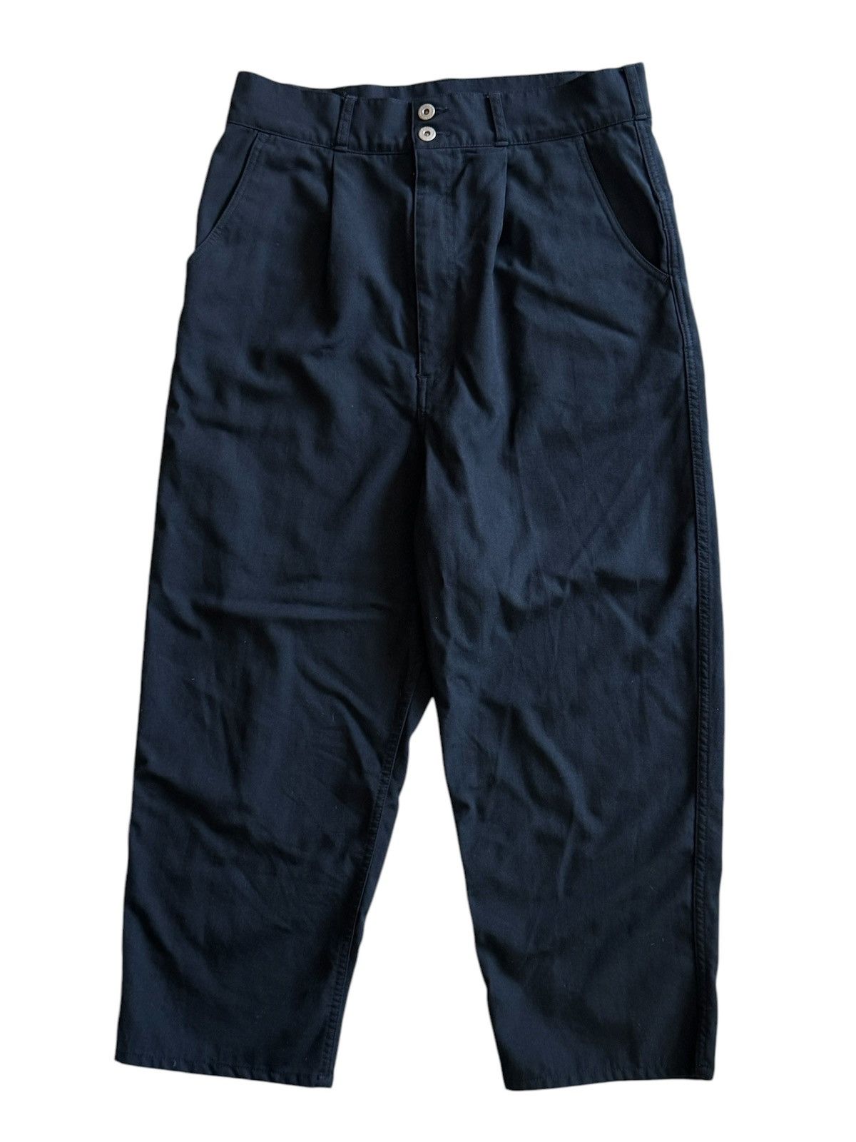 Comme des Garcons × Comme des Garcons Homme AD2022 Comme Des Garcons Homme Black Casual Runway Trousers Size US 32 / EU 48 - 1 Thumbnail