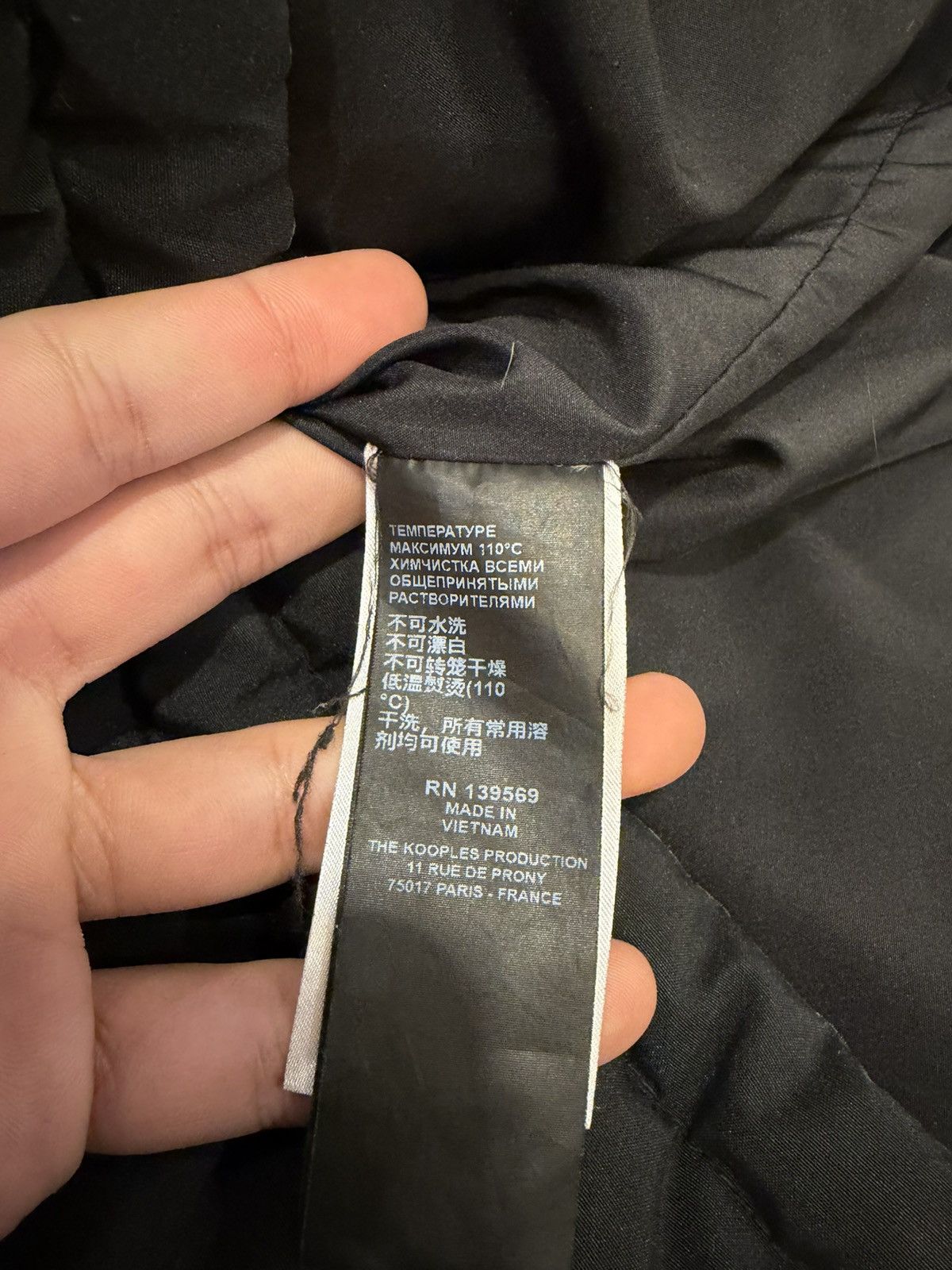 The Kooples The Kooples Down Puffer Jacket Size US XL / EU 56 / 4 - 5 Thumbnail