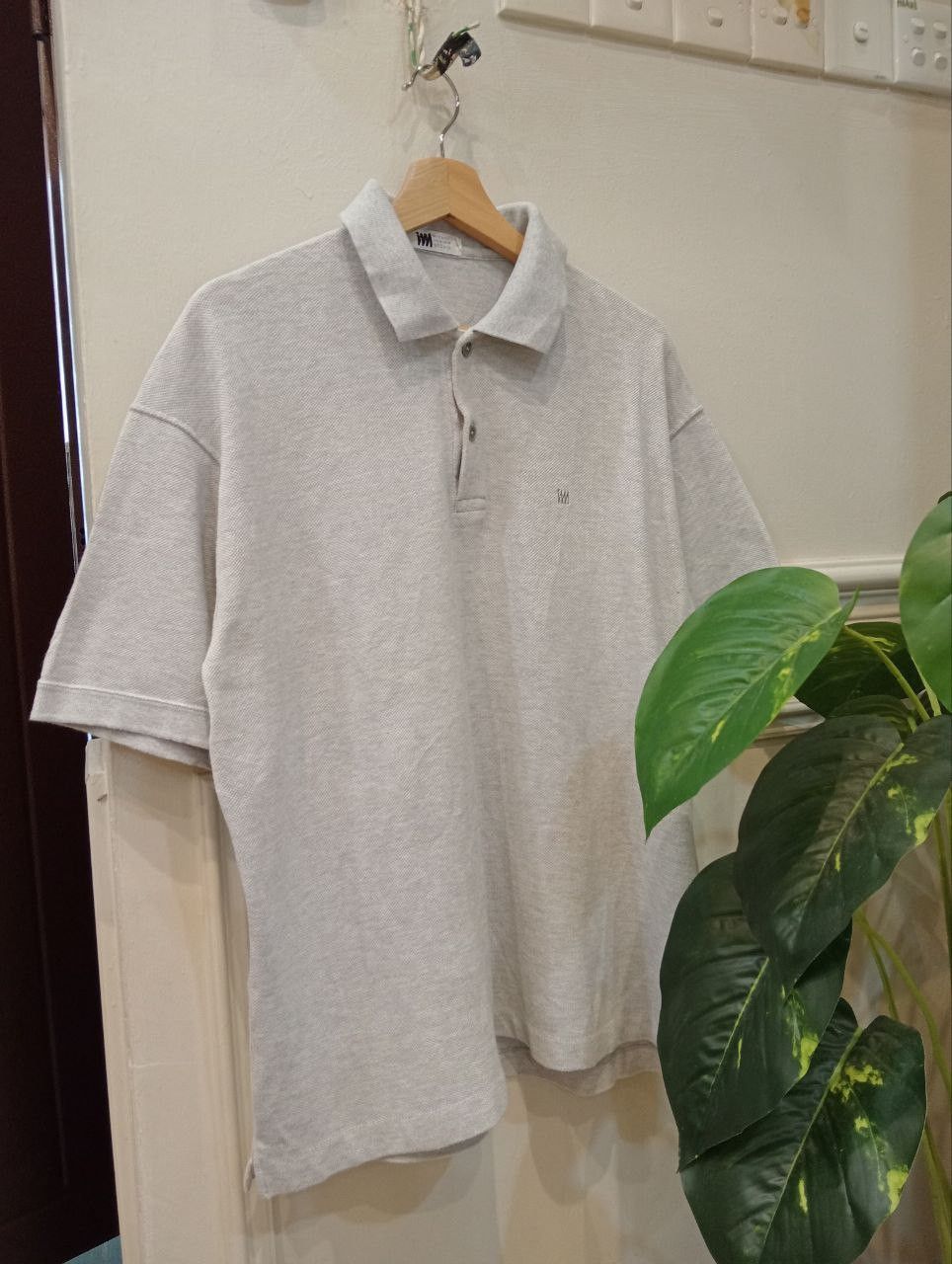 Issey Miyake ISSEY MIYAKE DESIGN STUDIO POLO SHIRT - SIZE L GREY Size US L / EU 52-54 / 3 - 1 Thumbnail