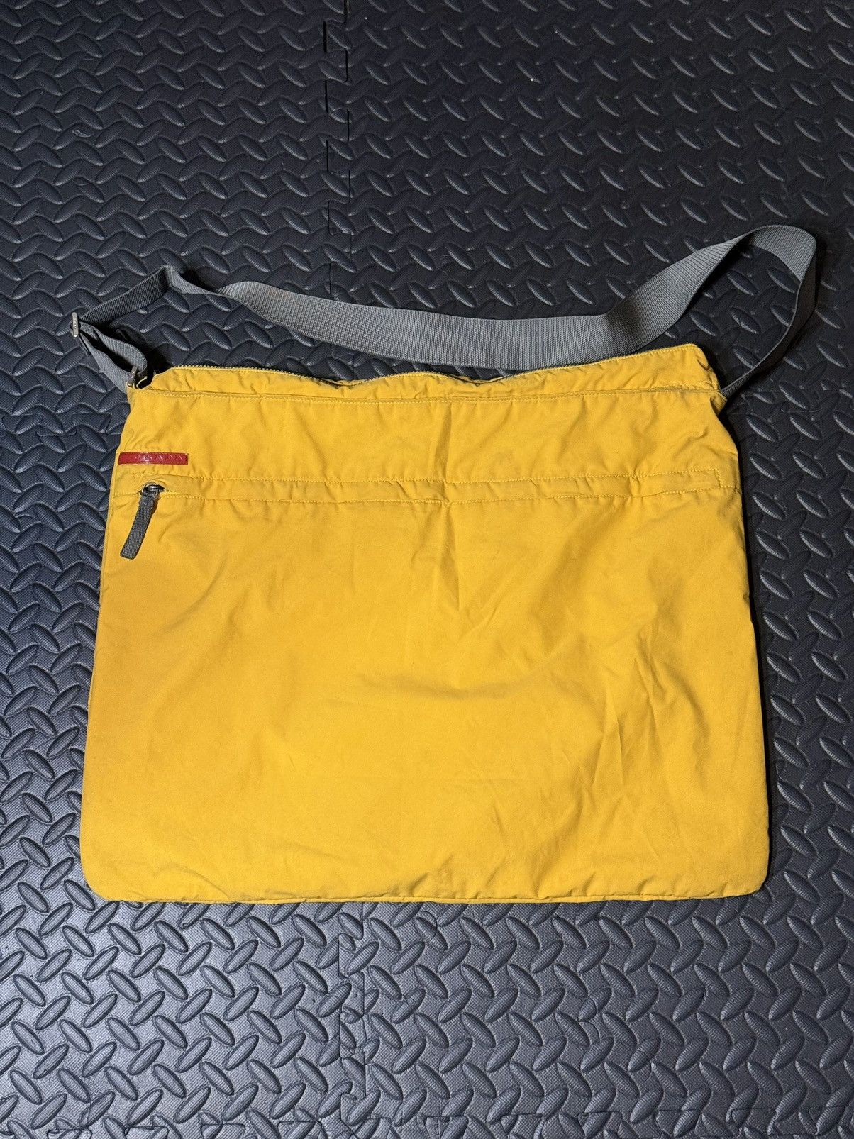 Prada Prada Sport Linea Rossa Archive Nylon Messenger Bag | Grailed