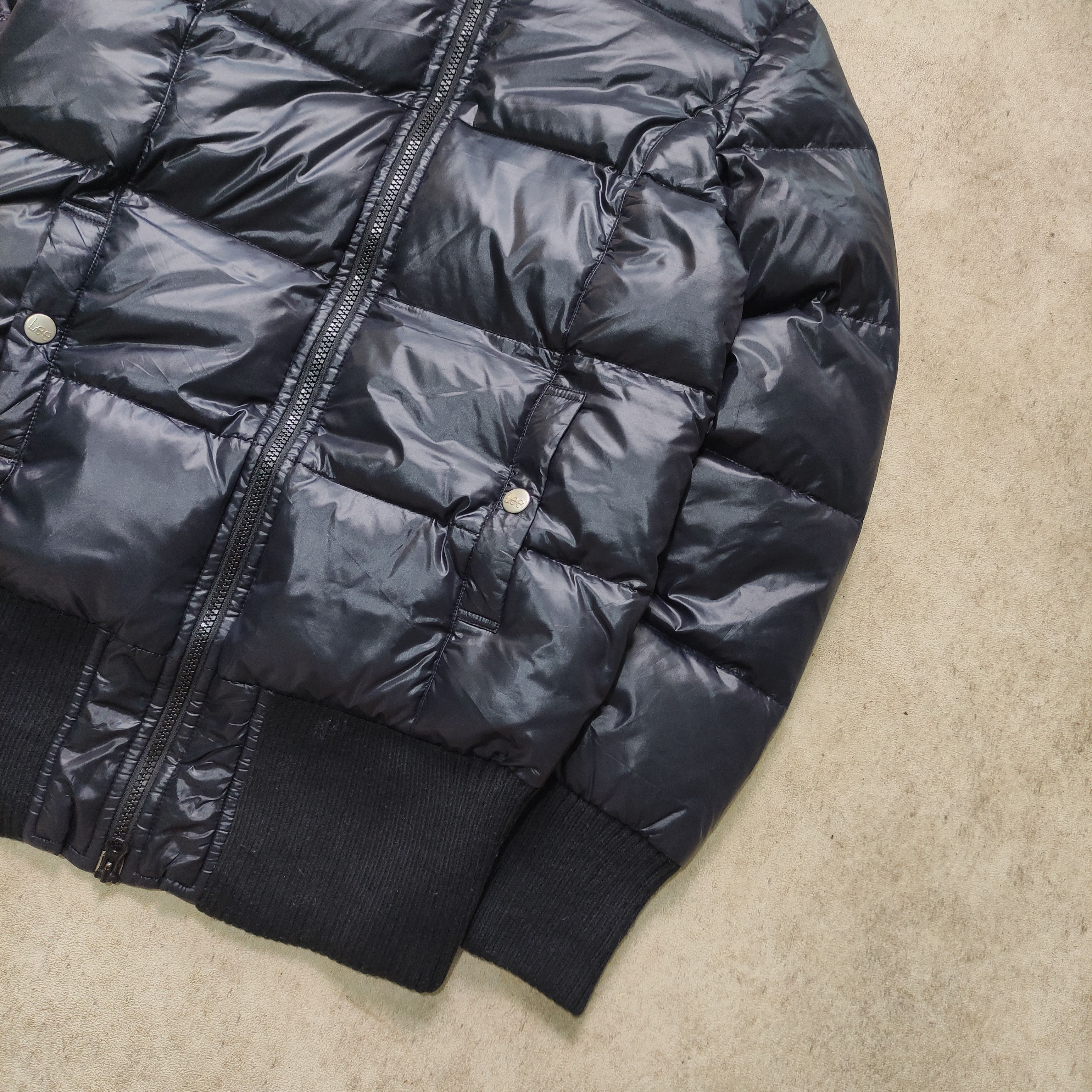 Le Grande Bleu (L.G.B.) Lee Down Puffer Fur Jacket – Vkei Style 2000s Size US S / EU 44-46 / 1 - 5 Thumbnail