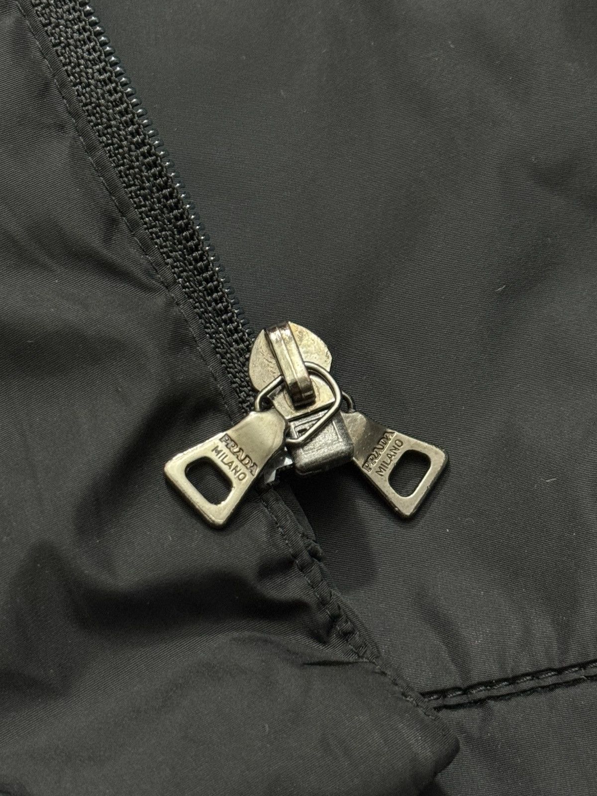 Prada Prada Black Nylon Down Padded light Jacket Size US L / EU 52-54 / 3 - 17 Thumbnail