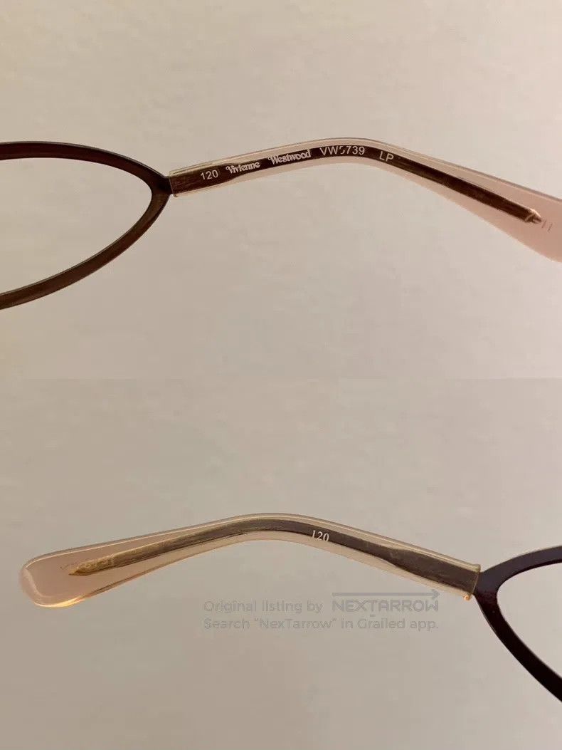 Vivienne Westwood Vivienne Westwood Vintage Second-hand Glasses, Rare Out of Size ONE SIZE - 7 Thumbnail