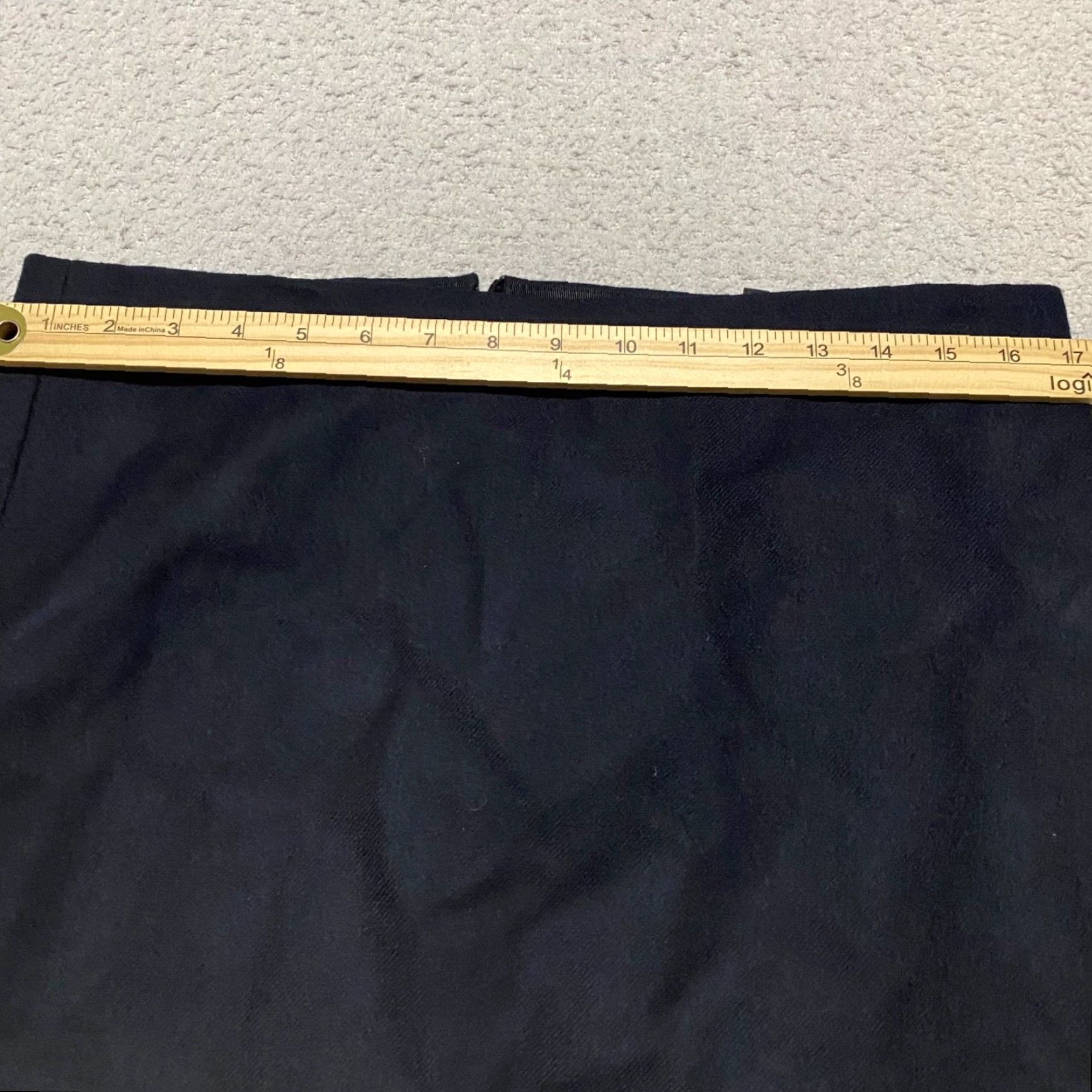 J.Crew J. Crew Skirt Women 10 Black Wool Lined Knee Length Straight Pencil Vintage No (adjust to max 200 chars) Size 32" / US 10 / IT 46 - 6 Thumbnail