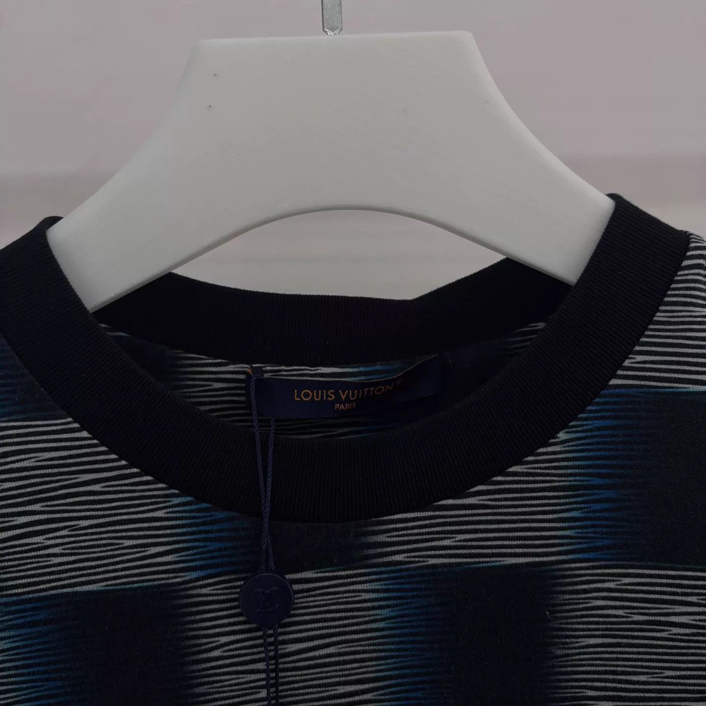 Louis Vuitton LV Mosaic Damier SS Tee M New Size US M / EU 48-50 / 2 - 3 Thumbnail
