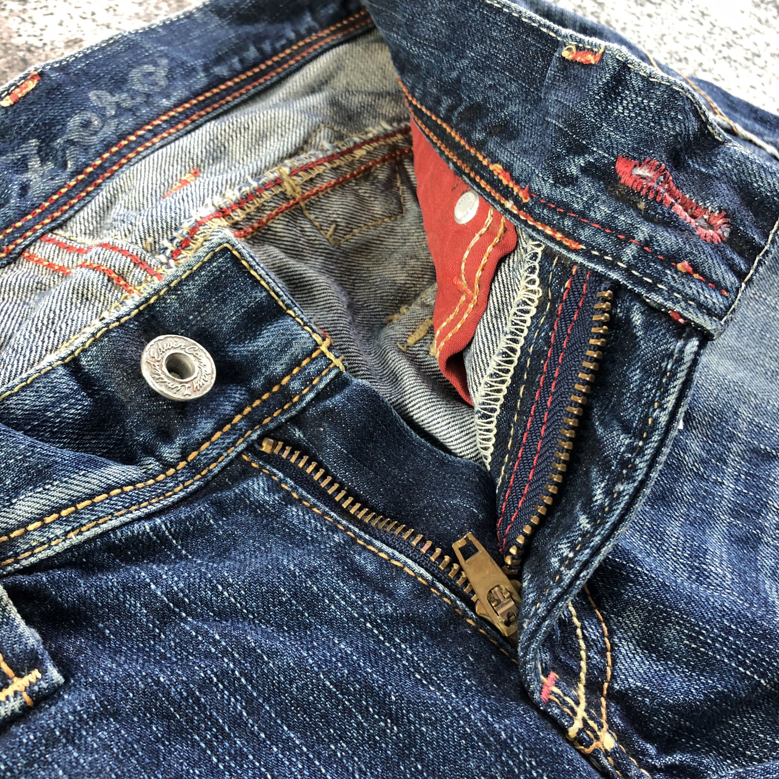 Edwin Vintage Edwin Jeans Blue Denim KJ2303 Size US 30 / EU 46 - 7 Thumbnail