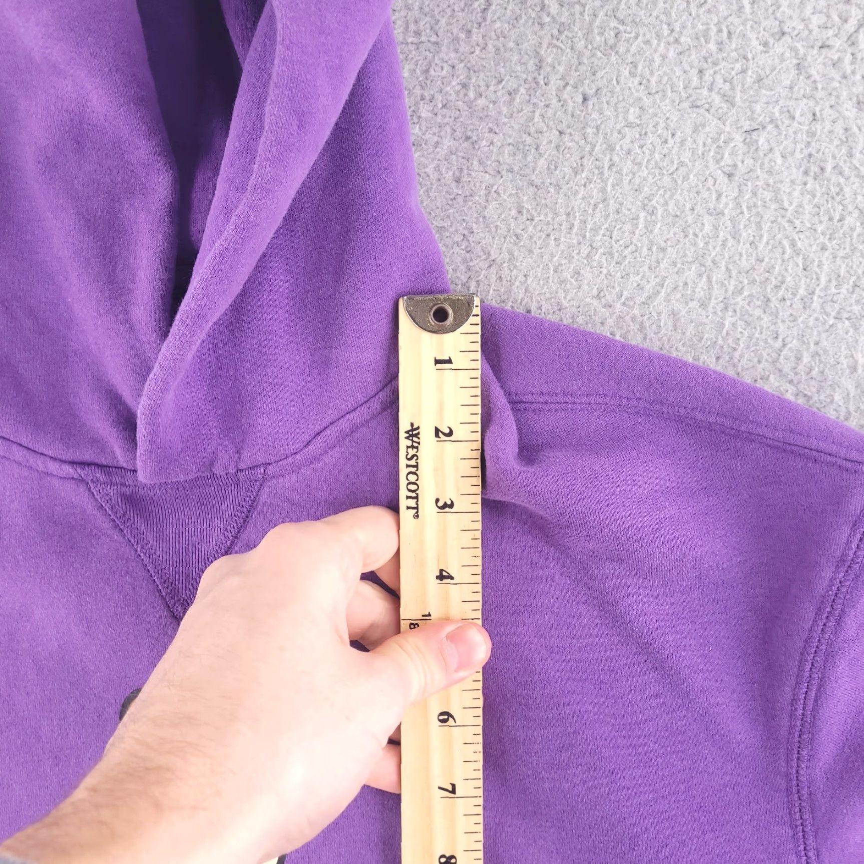 Gap VINTAGE Gap Ken Lo Hoodie Mens XS Purple Collab Teddy Bear Sweatshirt Size US XS / EU 42 / 0 - 6 Thumbnail