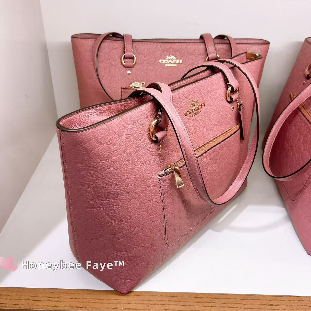 Coach Station Tote Bag In Signature Leather CDL99 Size ONE SIZE - 2 Thumbnail