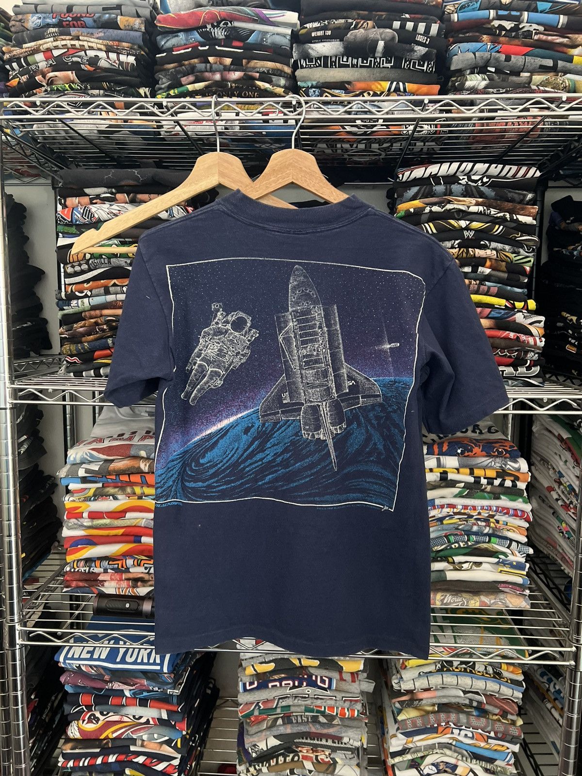 Blackbird 1986 Blackbird NASA Air Force USA Single Stitch 80s Tee Size US M / EU 48-50 / 2 - 2 Thumbnail