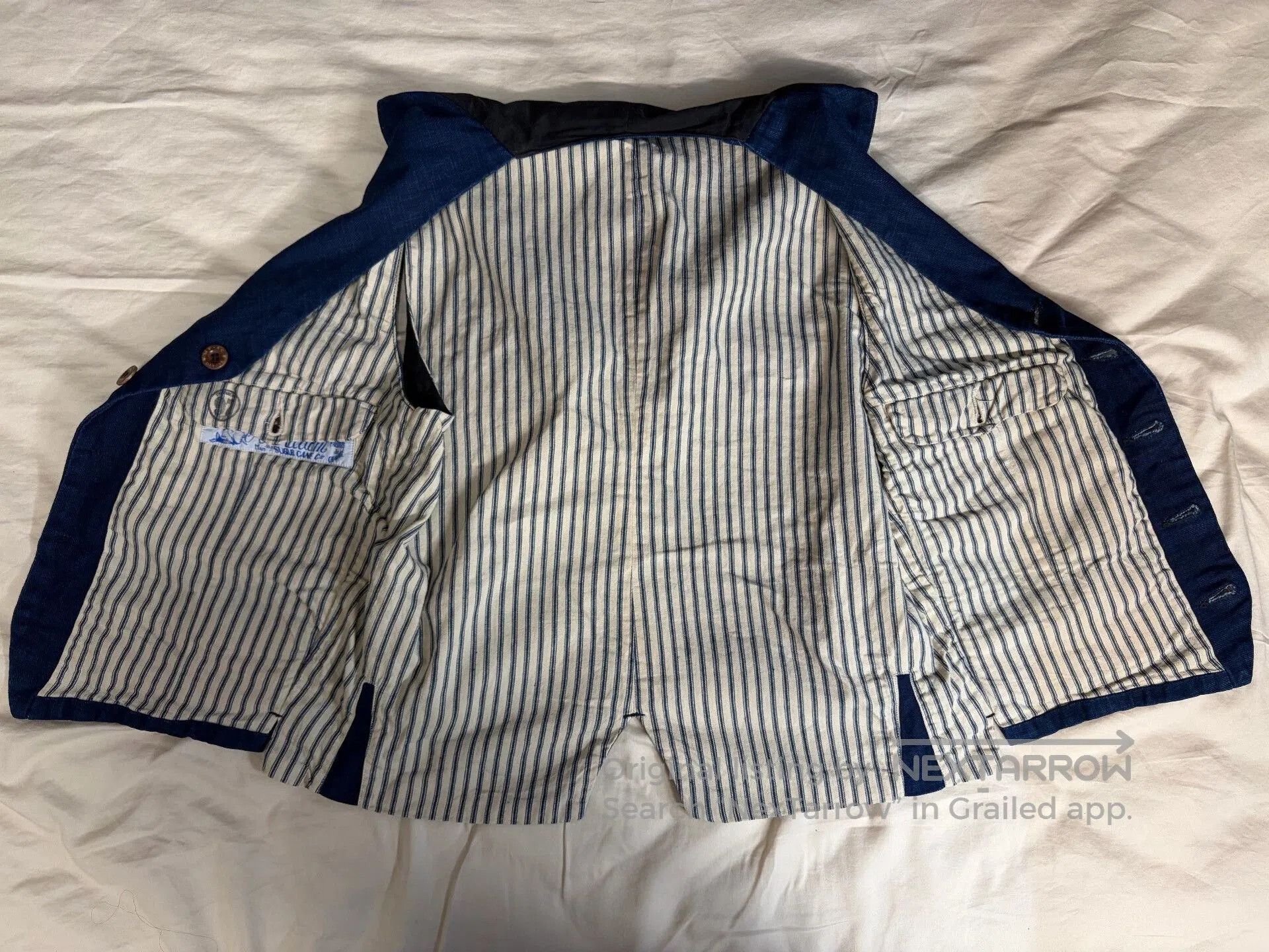 Mister Freedom Mister Freedom Denim Blue Vest. Size US M / EU 48-50 / 2 - 3 Thumbnail