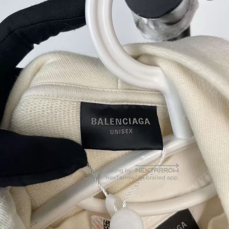 Balenciaga Balenciaga Fake Two-Piece Hooded Sweatshirt Size US S / EU 44-46 / 1 - 4 Thumbnail