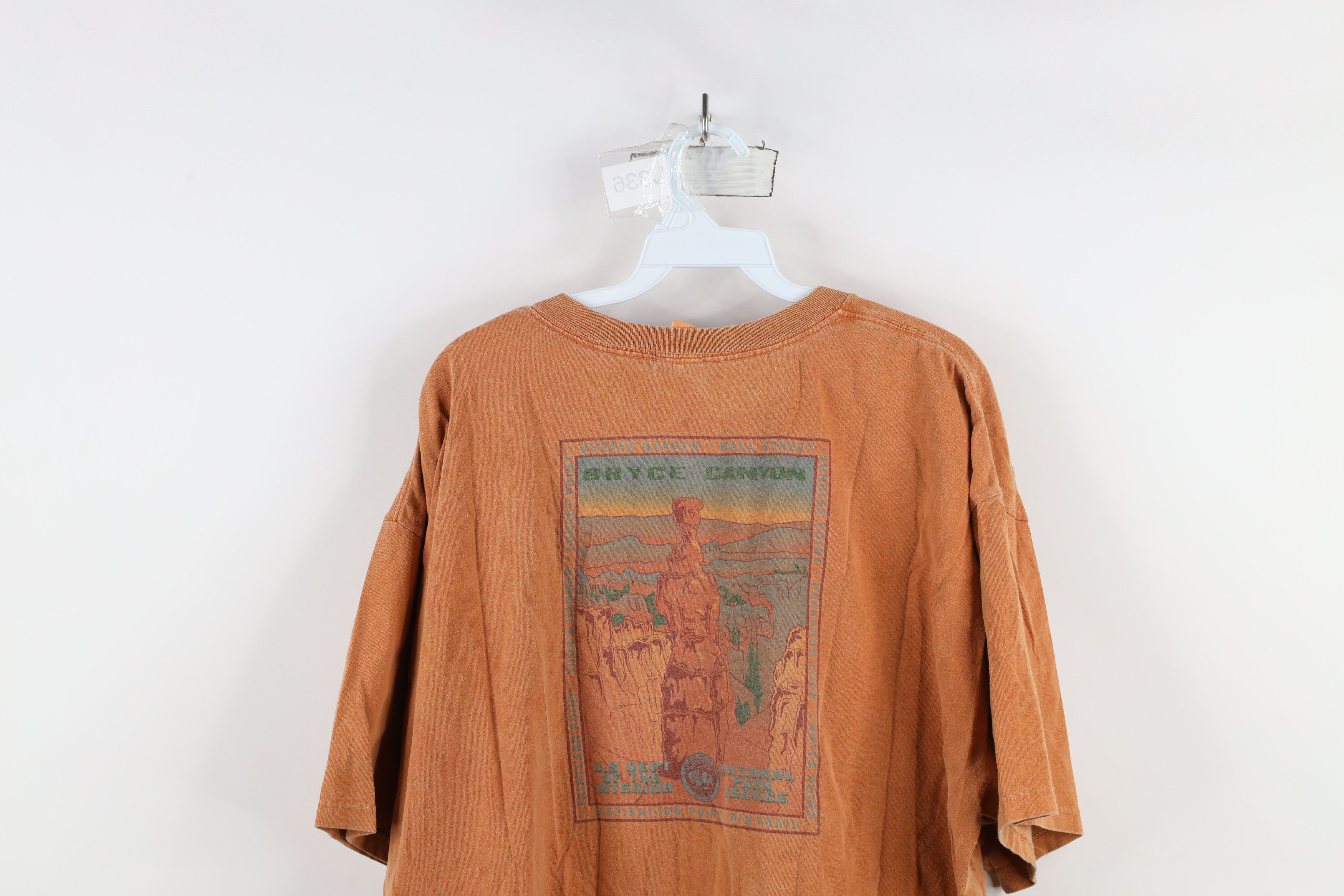 Vintage Vintage 90s Streetwear Bryce Canyon National Park T-Shirt Size US XXL / EU 58 / 5 - 12 Thumbnail
