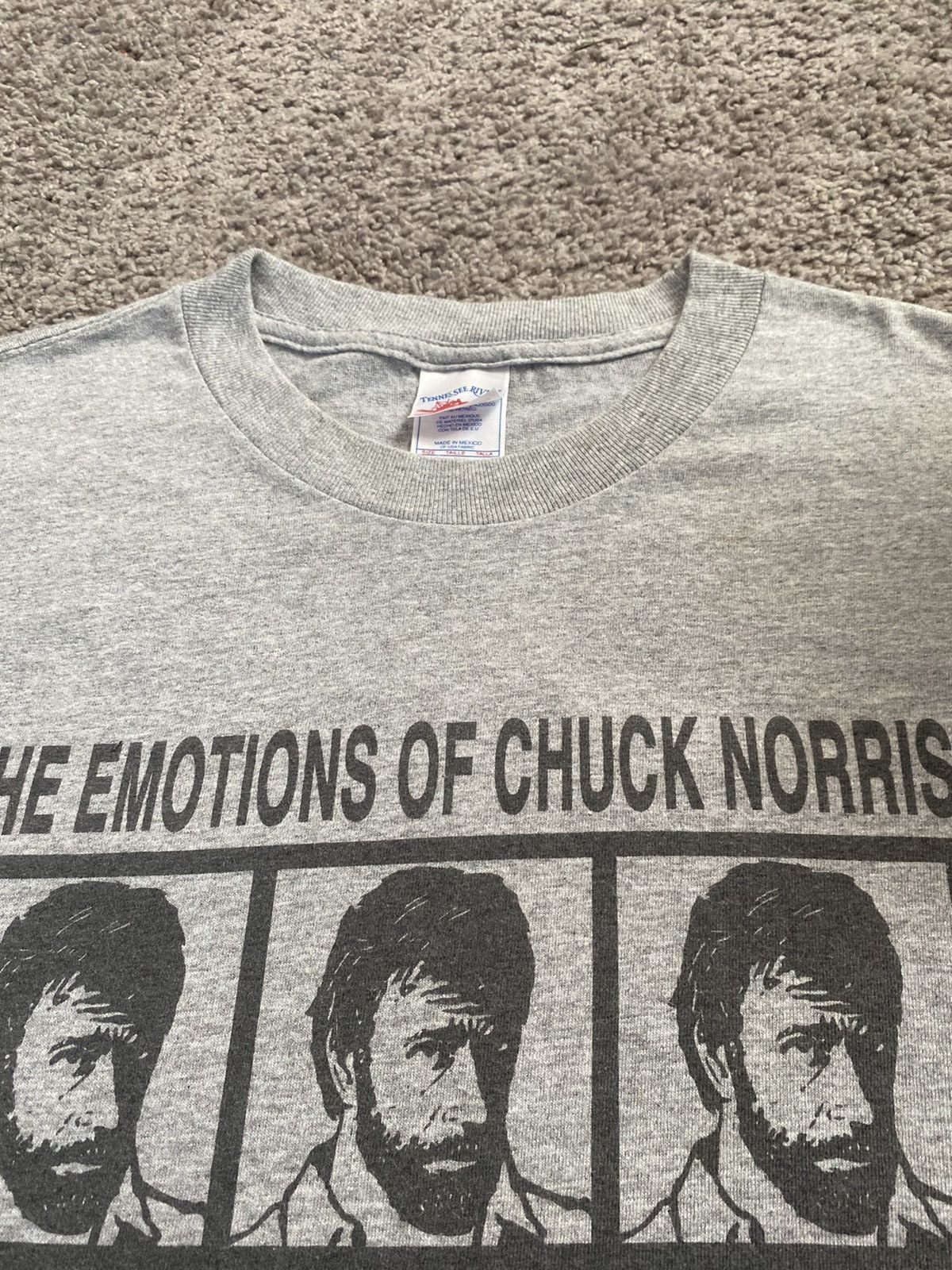 Vintage Vintage Chuck Norris Tee Size US L / EU 52-54 / 3 - 3 Thumbnail