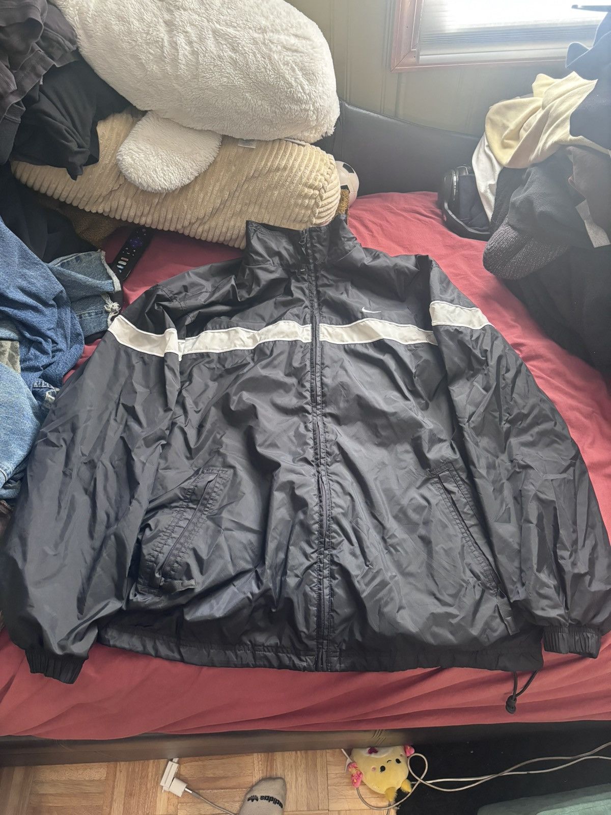 Nike Black Nike light jacket Size US L / EU 52-54 / 3 - 1 Thumbnail