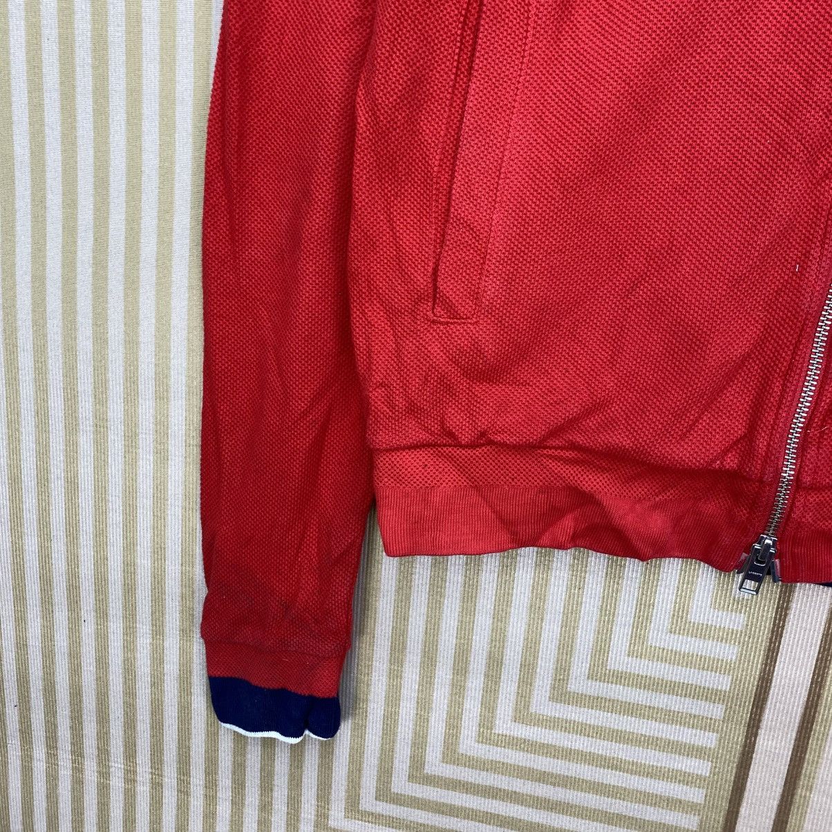 Lacoste 🫶Lacoste Red Zip Up Bomber Jacket Size US S / EU 44-46 / 1 - 5 Thumbnail