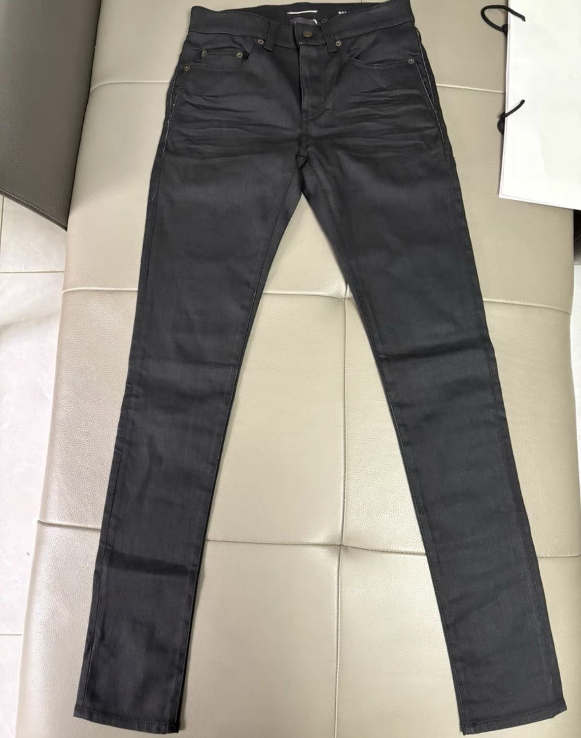 Saint Laurent Paris Saint Laurent black classic denim jeans Size US 28 / EU 44 - 1 Thumbnail