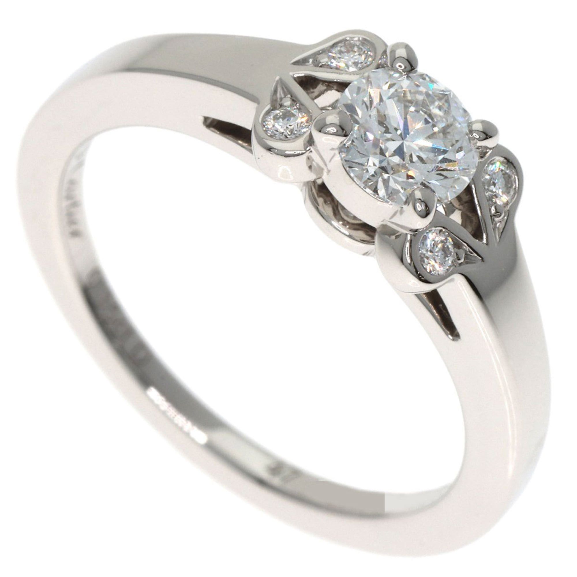 Cartier Ballerina Diamond Ring 47, Platinum Pt950, Women's