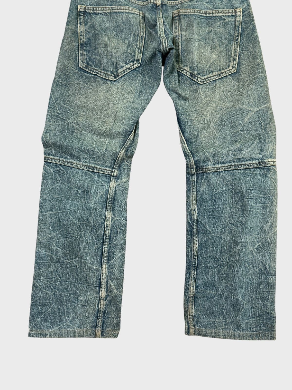 Le Grande Bleu (L.G.B.) JACK SERIKA DOUBLE WAIST ACID MUD WASH DENIM Size US 28 / EU 44 - 11 Thumbnail