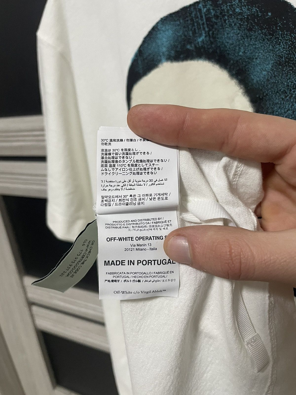Off-White Off-White Mona Lisa Pivot Oversized Shirt Size US M / EU 48-50 / 2 - 23 Thumbnail