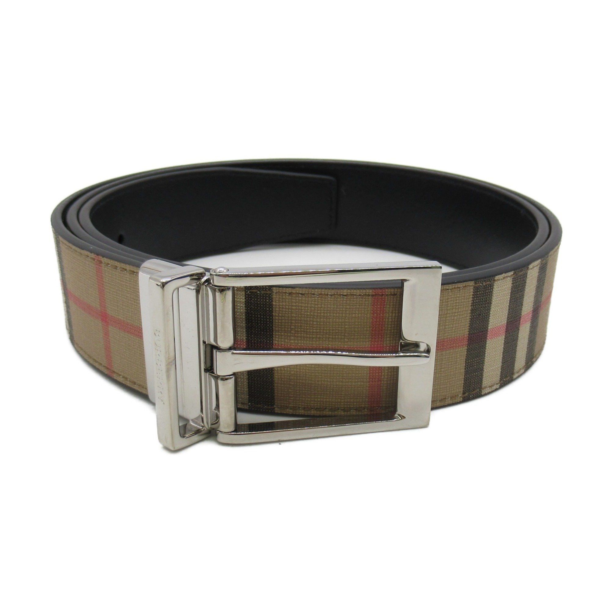 image of Burberry Belt Beige Cotton Polyurethane 8053317, Women's