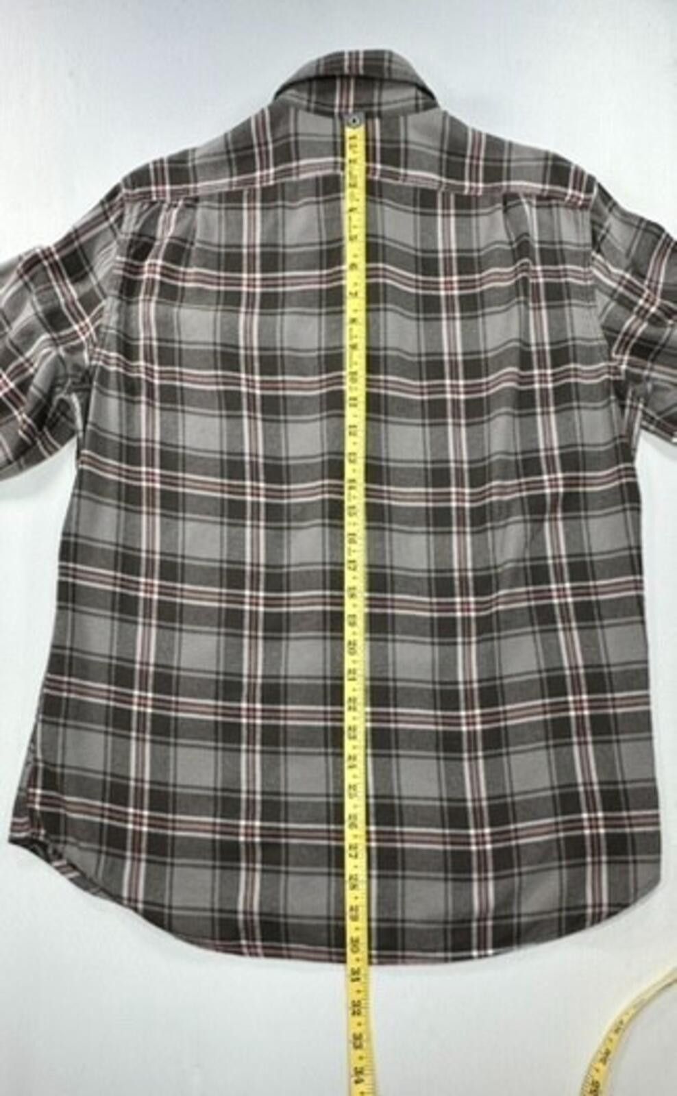 J.Crew J Crew Plaid Check Flannel 100% Cotton Button Up Men Brown M Size US M / EU 48-50 / 2 - 3 Thumbnail