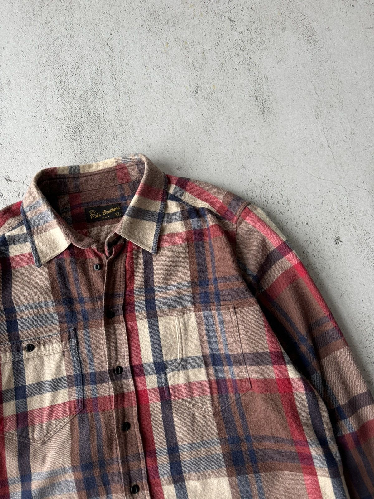 Pike Brothers Pike Brothers Flannel Shirt Size US XL / EU 56 / 4 - 6 Thumbnail