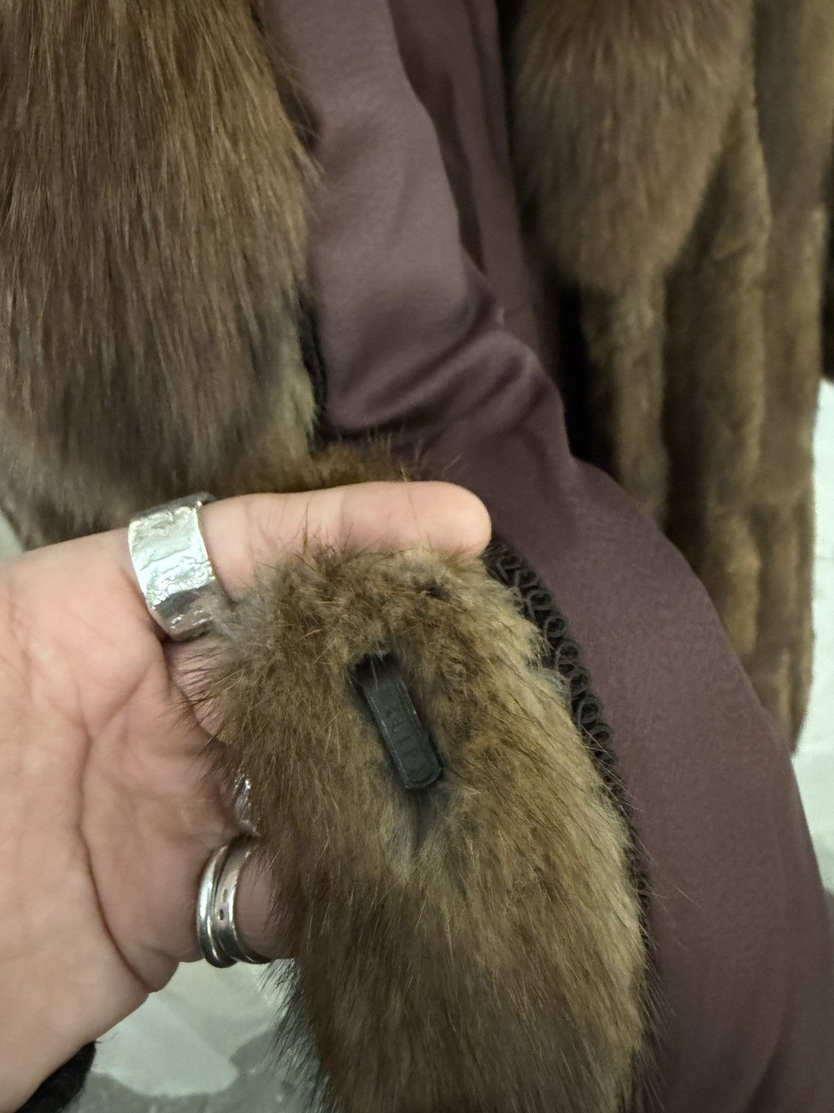 Vintage vintage luxury fur coat Size M / US 6-8 / IT 42-44 - 13 Thumbnail