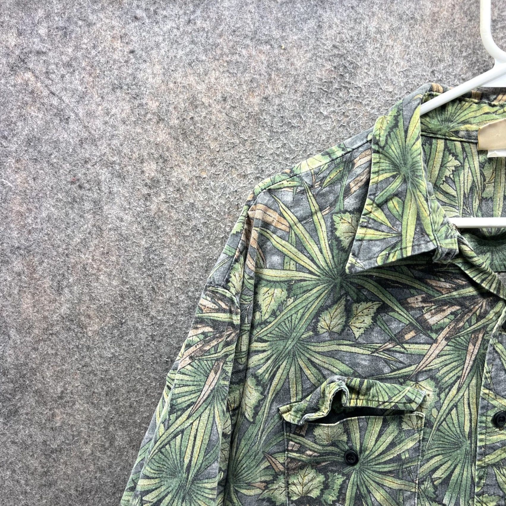 Vintage RedHead Shirt Mens 2XL Green Camouflage Long Sleeve Button Front Hunting Outdoor Size US XXL / EU 58 / 5 - 7 Thumbnail