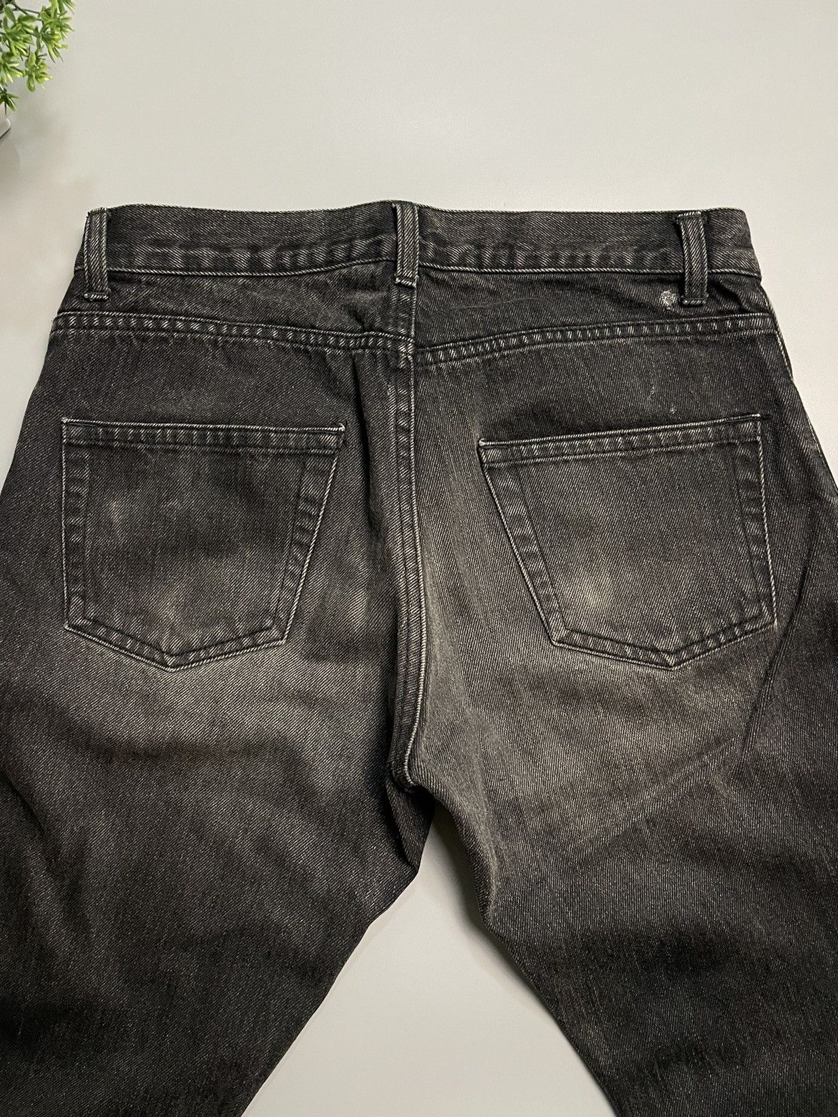 If Six Was Nine Yoshiyuki Konishi Black Washed Denim Size US 32 / EU 48 - 18 Thumbnail