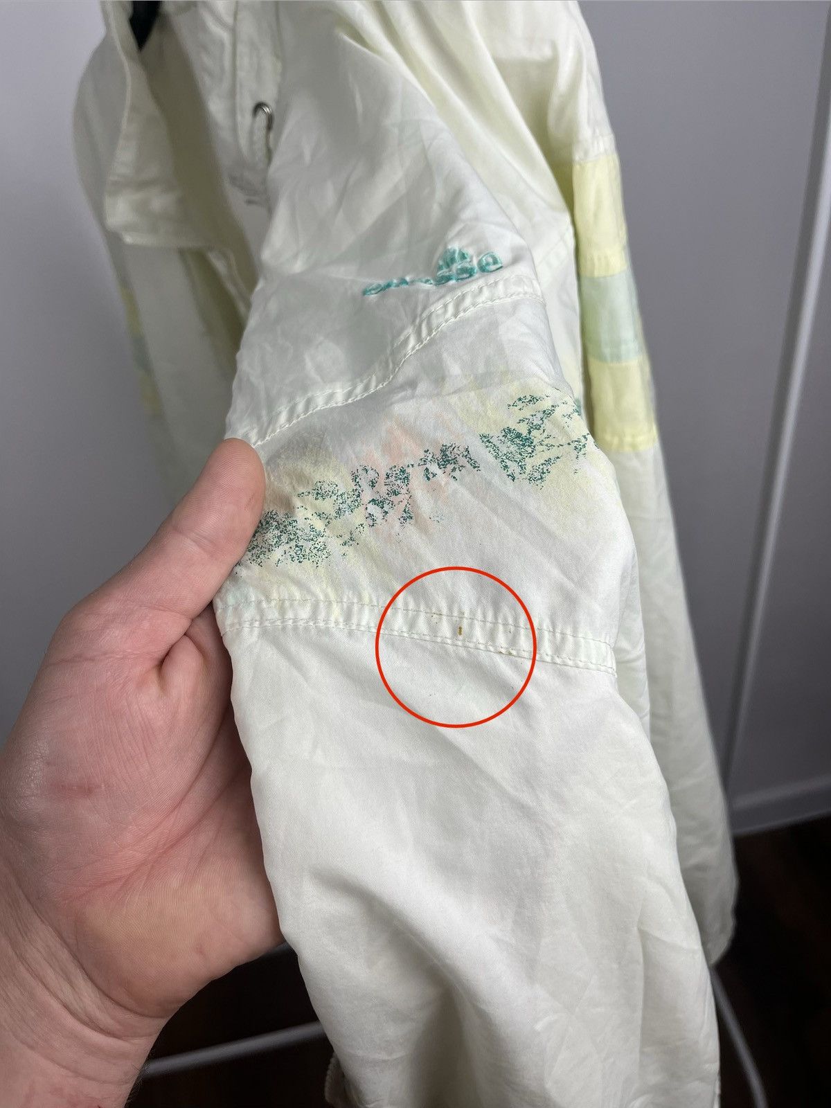 Vintage Ellesse Pastel Windbreaker Jacket 90s Style