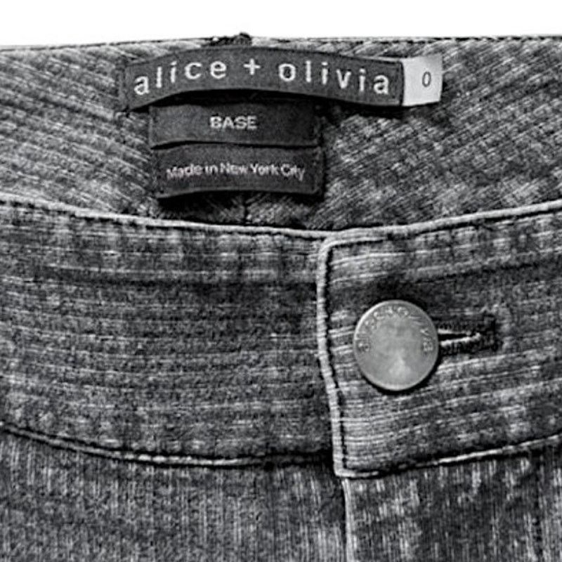 Alice + Olivia Alice + Olivia Gray Skinny Pants | Size 0 Size 25" / US 0 / IT 36 - 5 Thumbnail