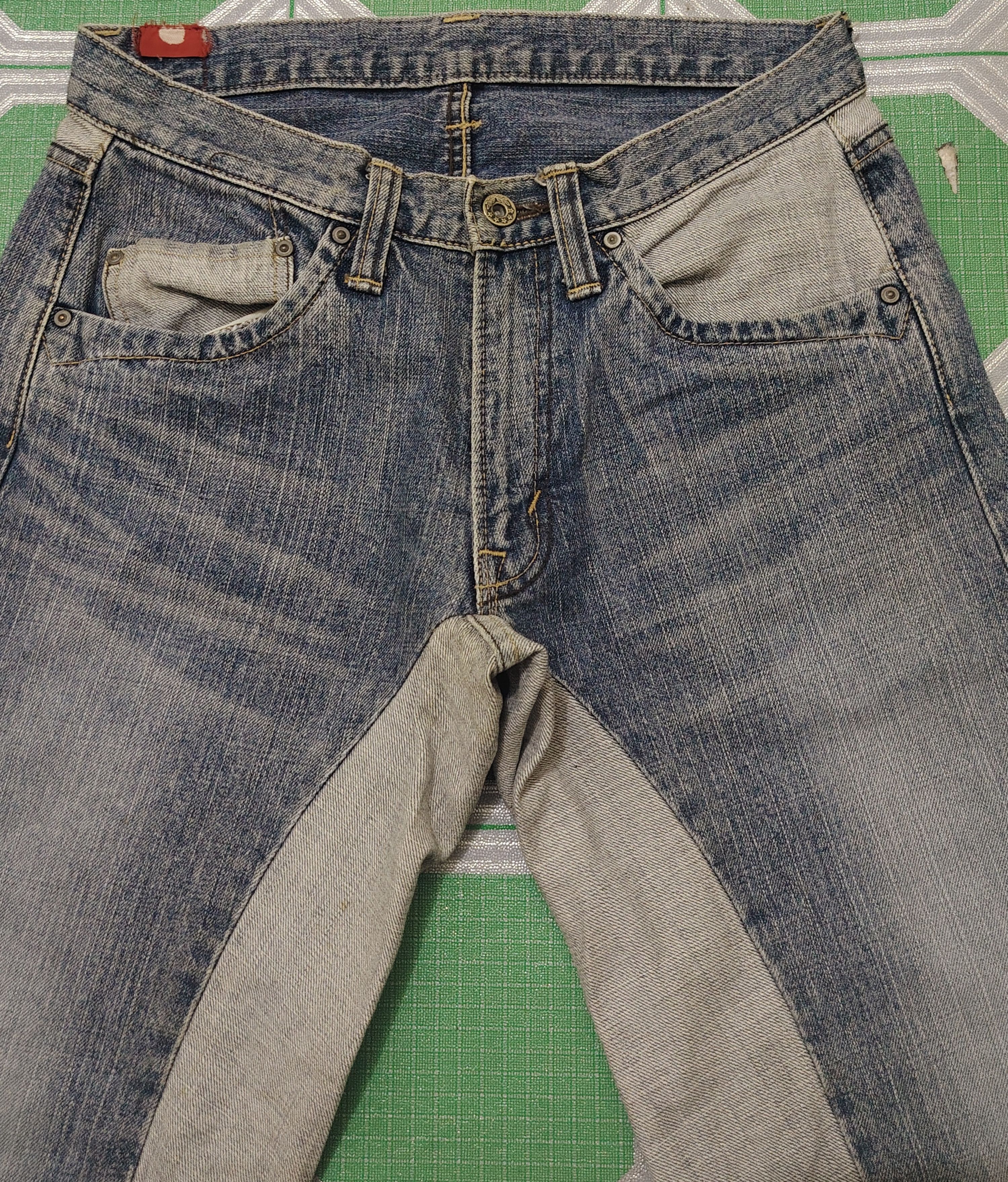 Kapital Japanese Blue Way Reconstruction Jeans Distressed Jeans Size US 30 / EU 46 - 5 Thumbnail