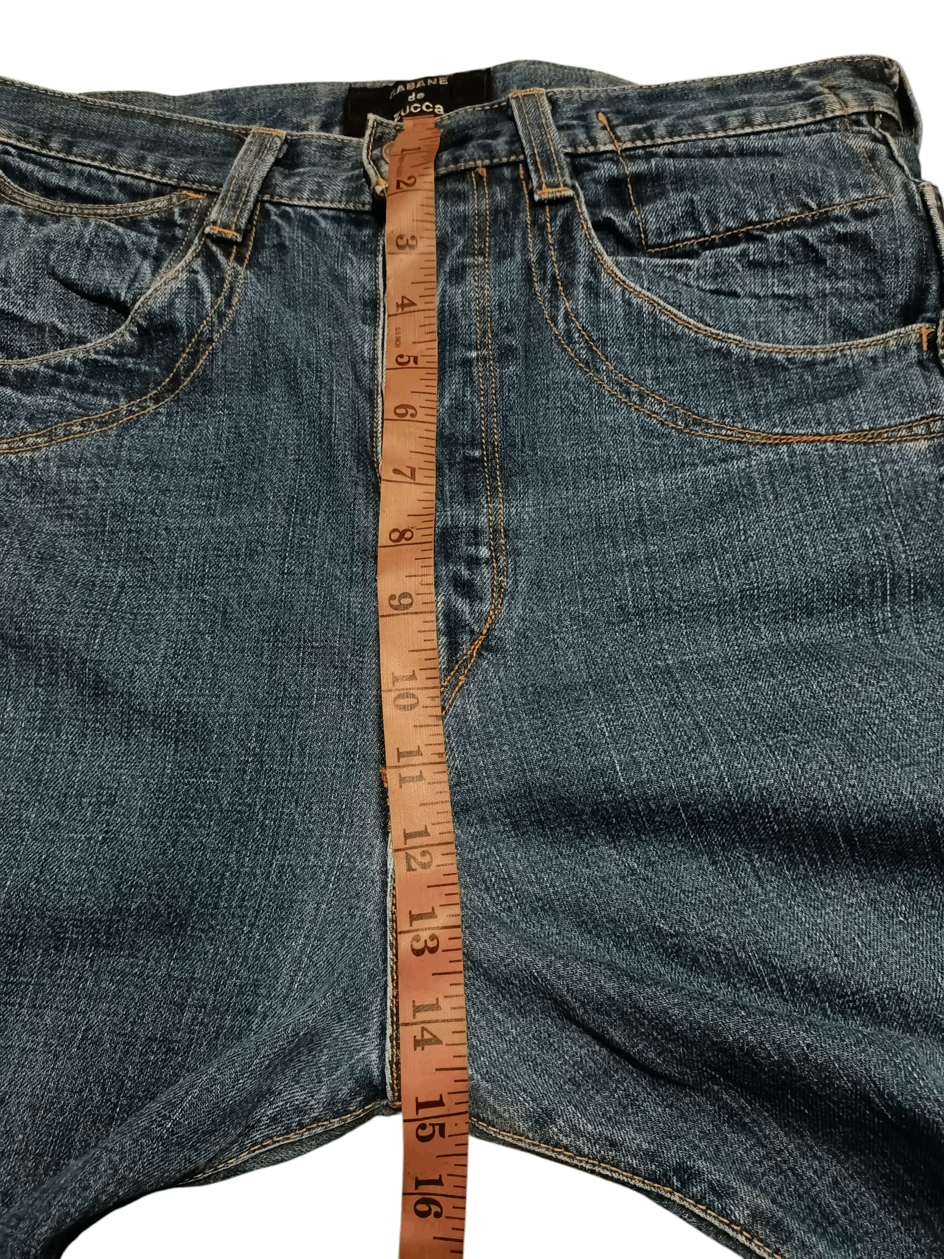 CABANE de ZUCCa CABANE DE ZUCCA x JAPAN DESIGNER x SELVAGE DENIM Size US 30 / EU 46 - 10 Thumbnail