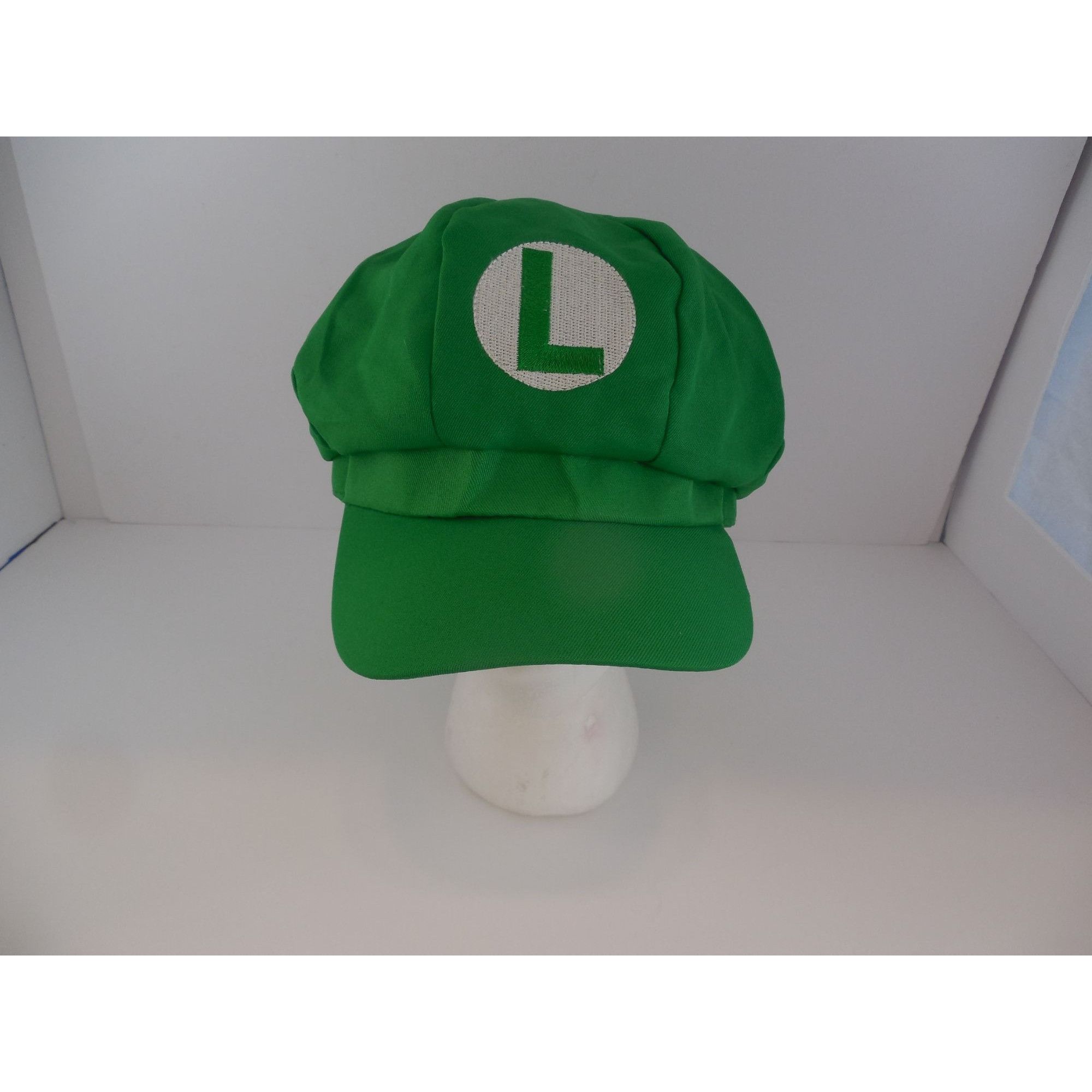 Nintendo Nintendo Super Mario Brothers Hat Luigi Green And White Yout ...