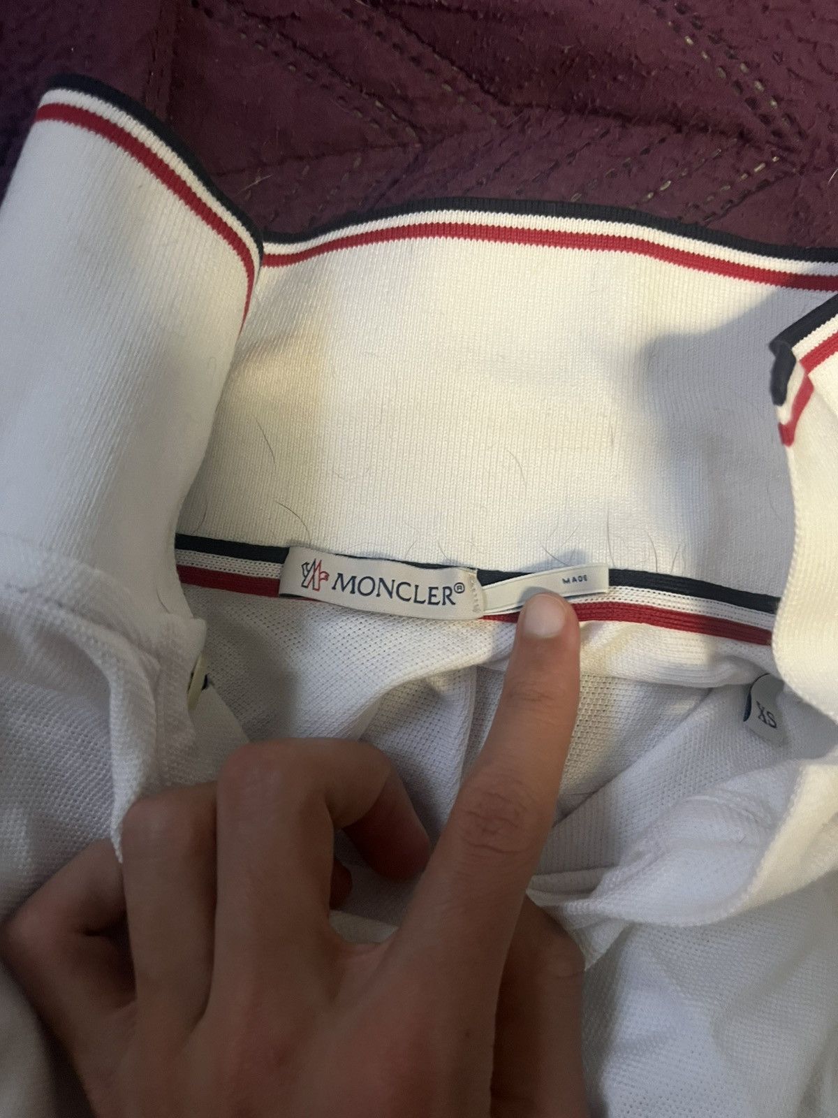 Moncler Moncler Polo Size US XS / EU 42 / 0 - 4 Thumbnail