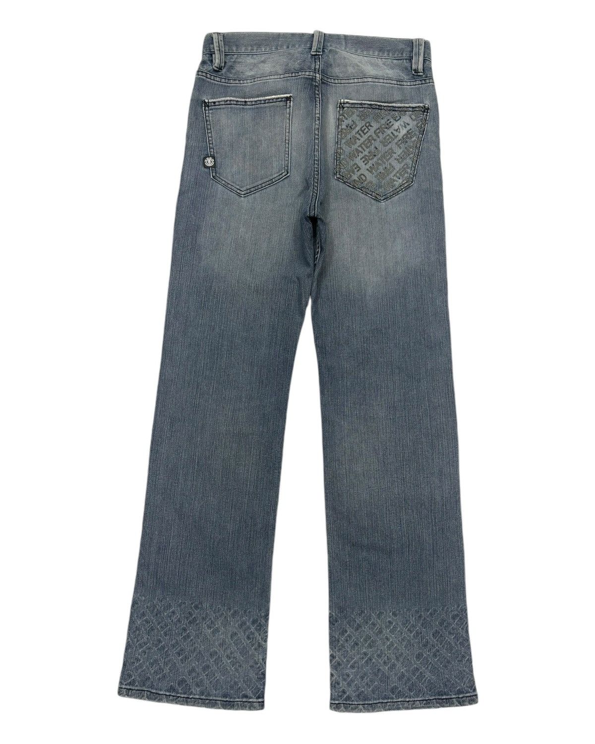 Element × Tornado Mart VINTAGE ELEMENT CLAW MARK DISTRESSED DENIM JEANS Size US 30 / EU 46 - 8 Thumbnail