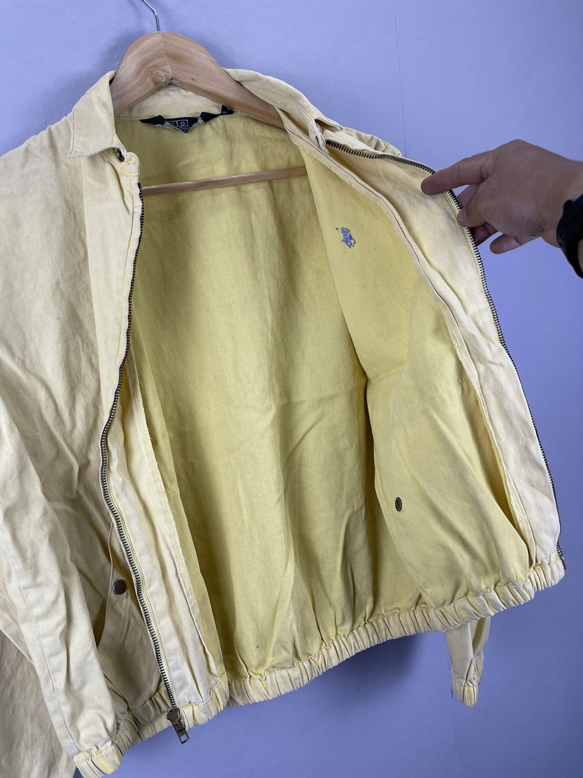Polo Ralph Lauren Vintage Polo Ralph Lauren Made In Usa Zipper Jacket Size US M / EU 48-50 / 2 - 9 Thumbnail