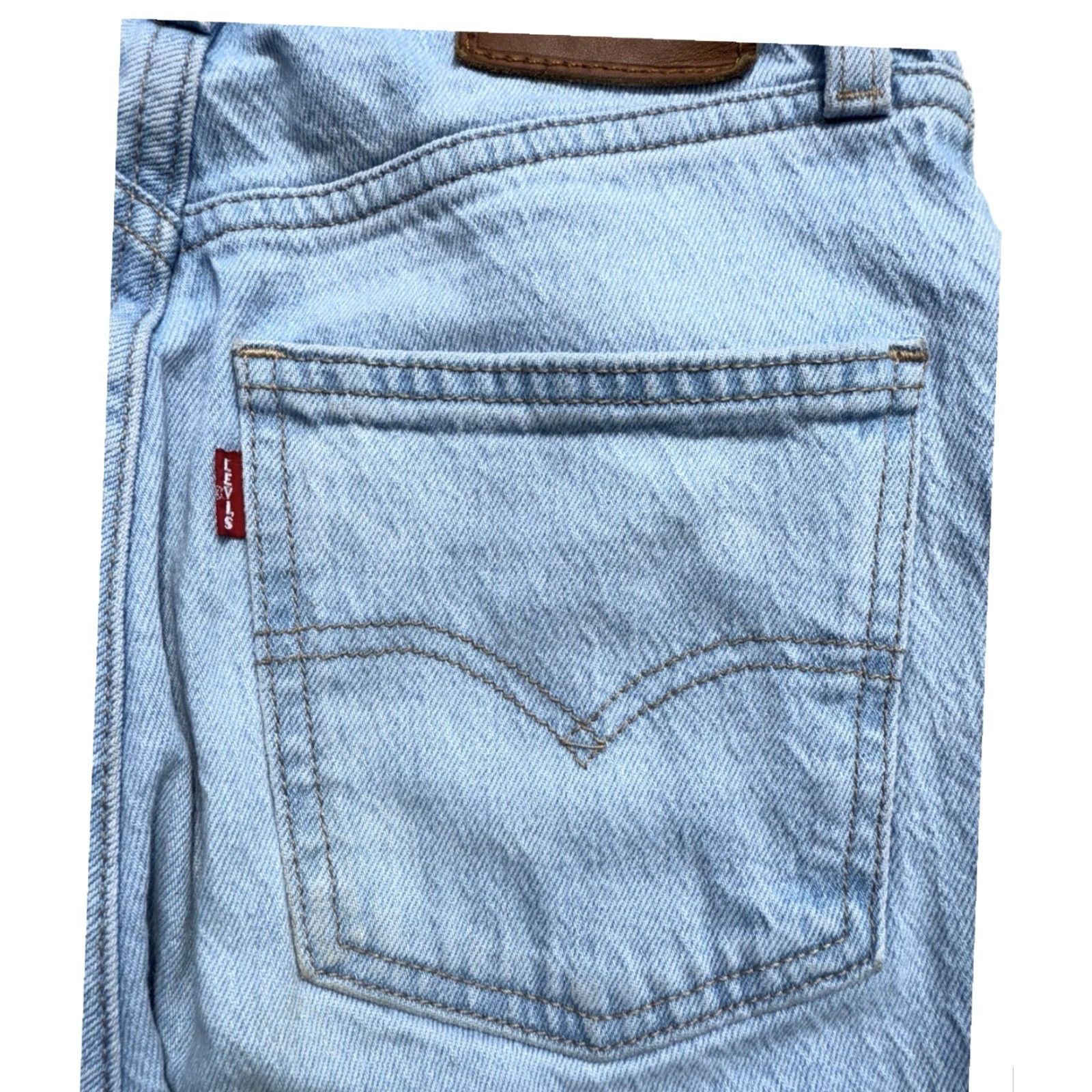 Levi's Levi’s Premium 70s High Slim Straight Light Wash Jeans Womens Size 26 Blue Slim Fit Regular Size 26" / US 2 / IT 38 - 6 Thumbnail