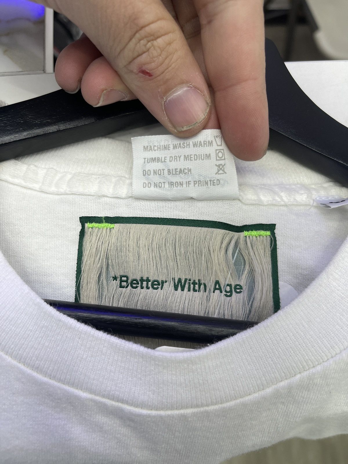 Better With Age Tee Better with Age (white) Size US L / EU 52-54 / 3 - 6 Thumbnail