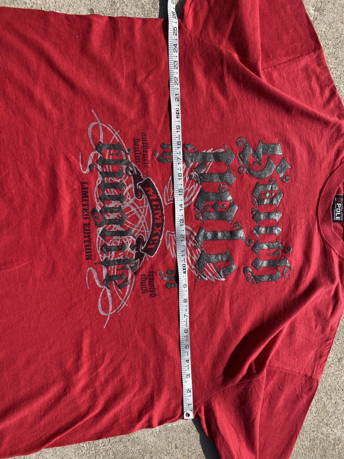 Southpole Vintage Southpole Tee Size US XL / EU 56 / 4 - 4 Thumbnail