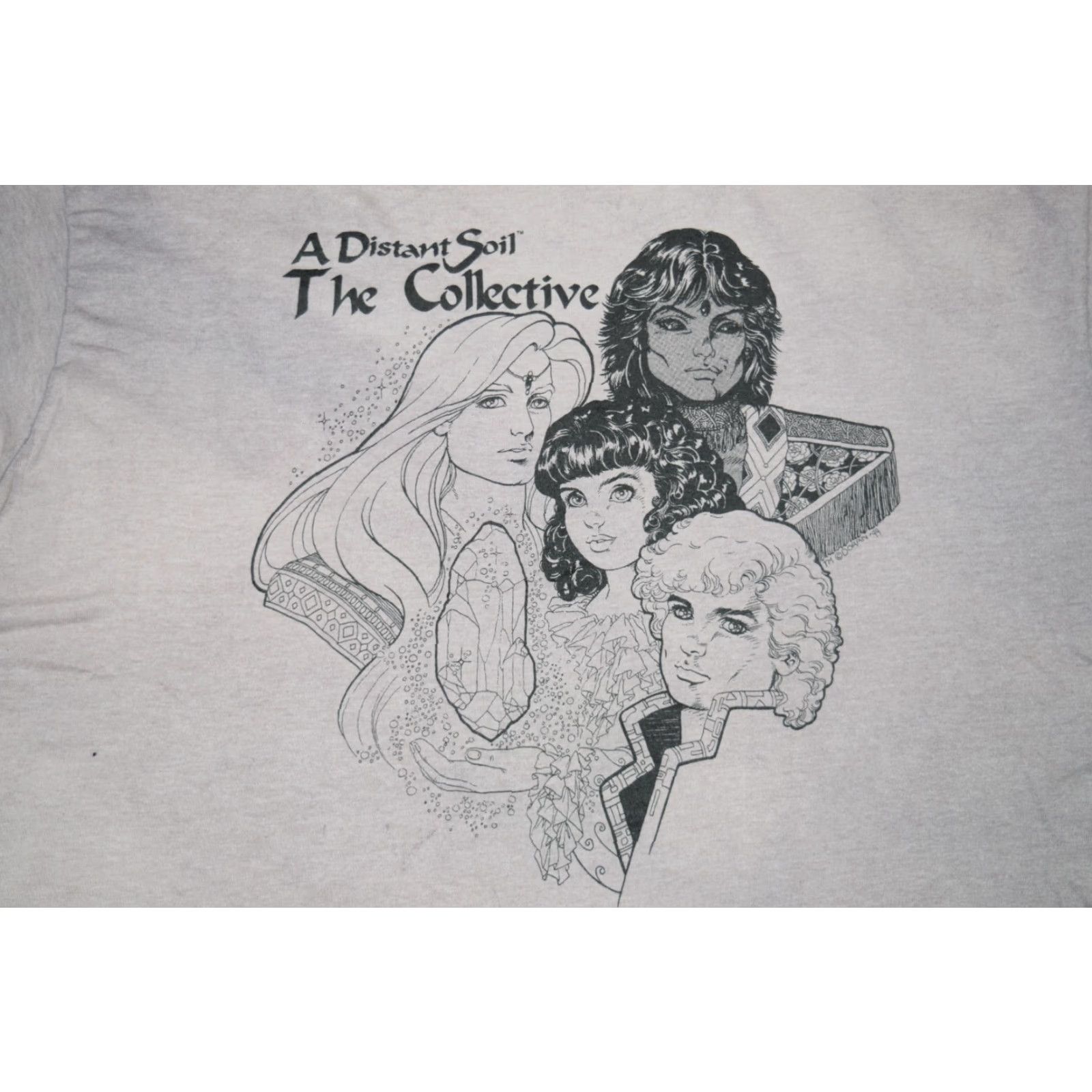 Vintage VTG 1994 A DISTANT SOIL THE COLLECTIVE T-SHIRT GRAPHIC COMIC BOOK TEE DORAN RARE Size US L / EU 52-54 / 3 - 2 Thumbnail