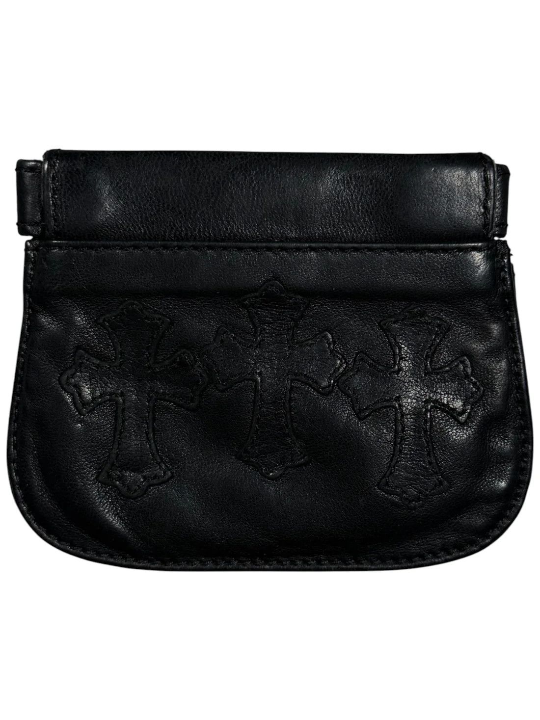 Chrome Hearts Cross Patch Coin Pouch Wallet Snap Back Size ONE SIZE - 1 Thumbnail