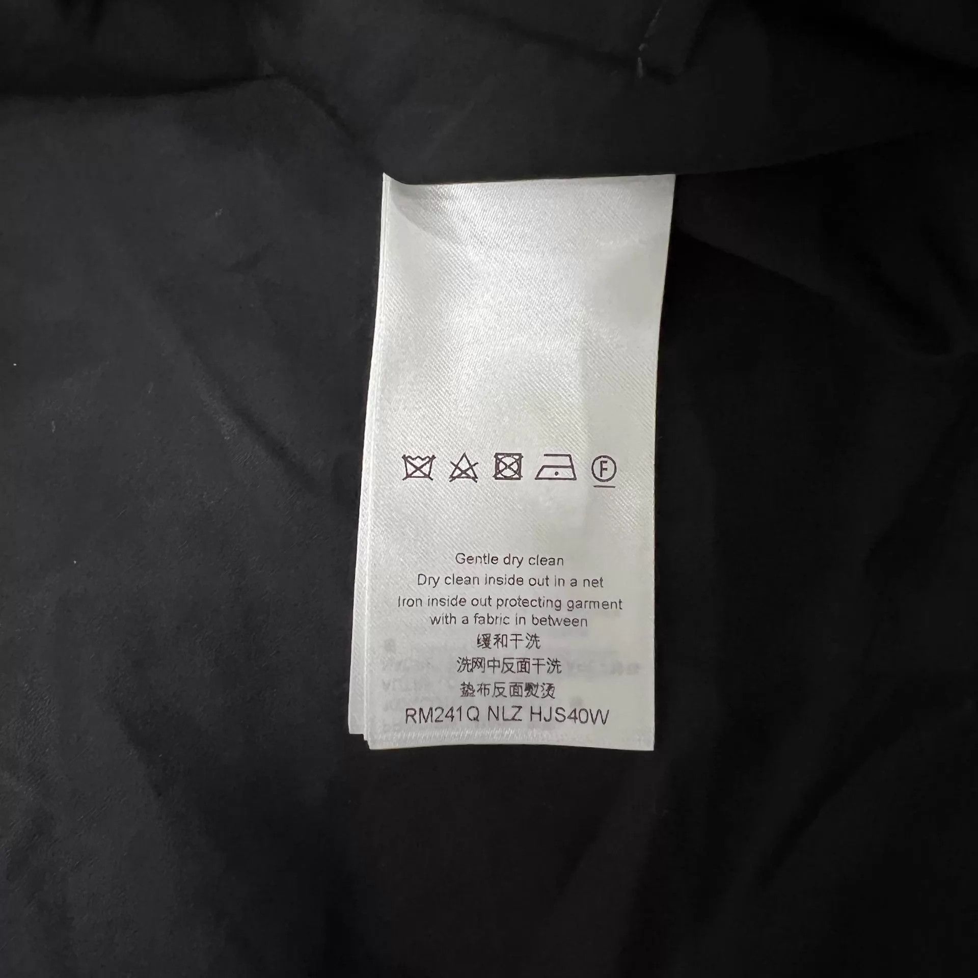 Louis Vuitton Louis Vuitton Black Shirt XS 99 New w/Dust Bag & Hanger Size US XS / EU 42 / 0 - 6 Thumbnail