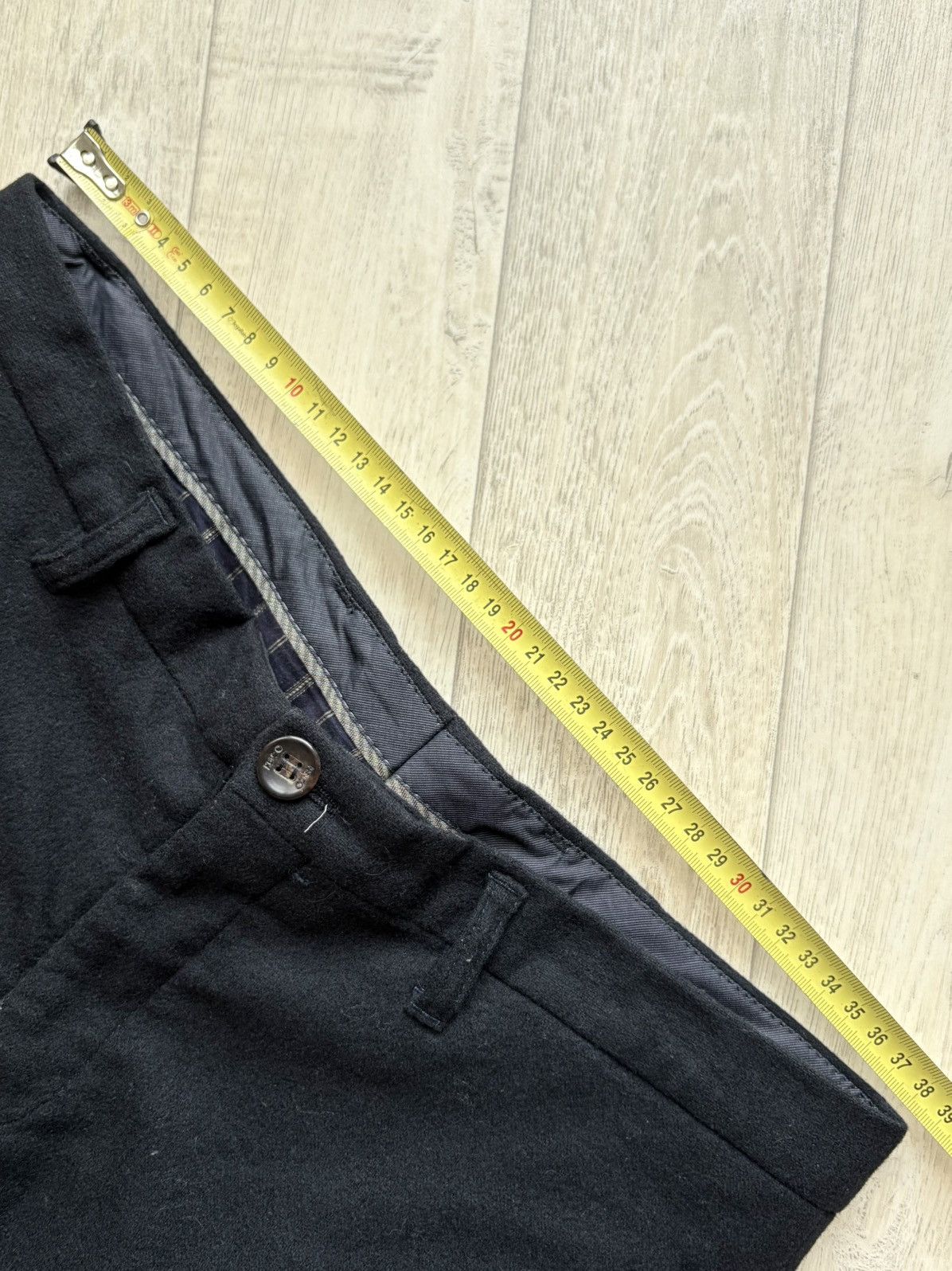 Kenzo Kenzo black wool and cashmere trousers Size 40R - 7 Thumbnail
